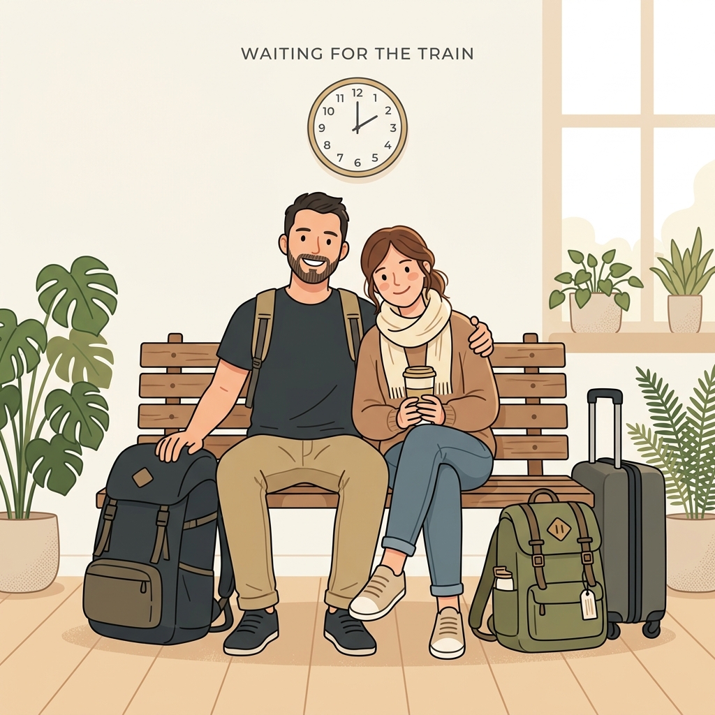 Short Stay Flat Illustration